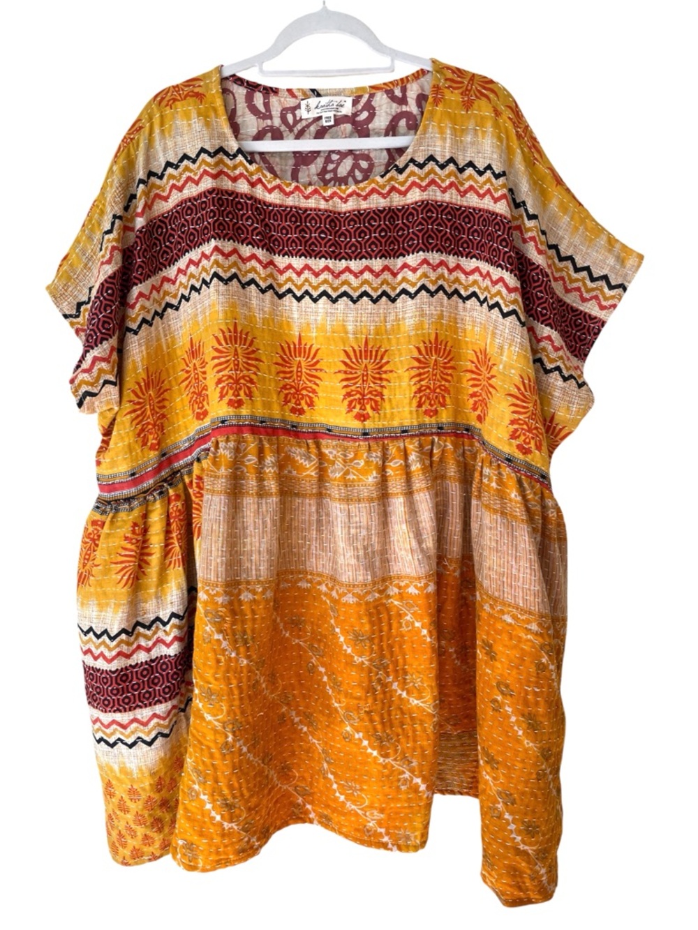 Kantha Bae Daydreamer Mini Dress Womens Free Size